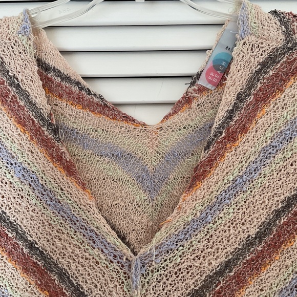 Free People Beach Neptune Poncho XS - Picture 4 of 5
